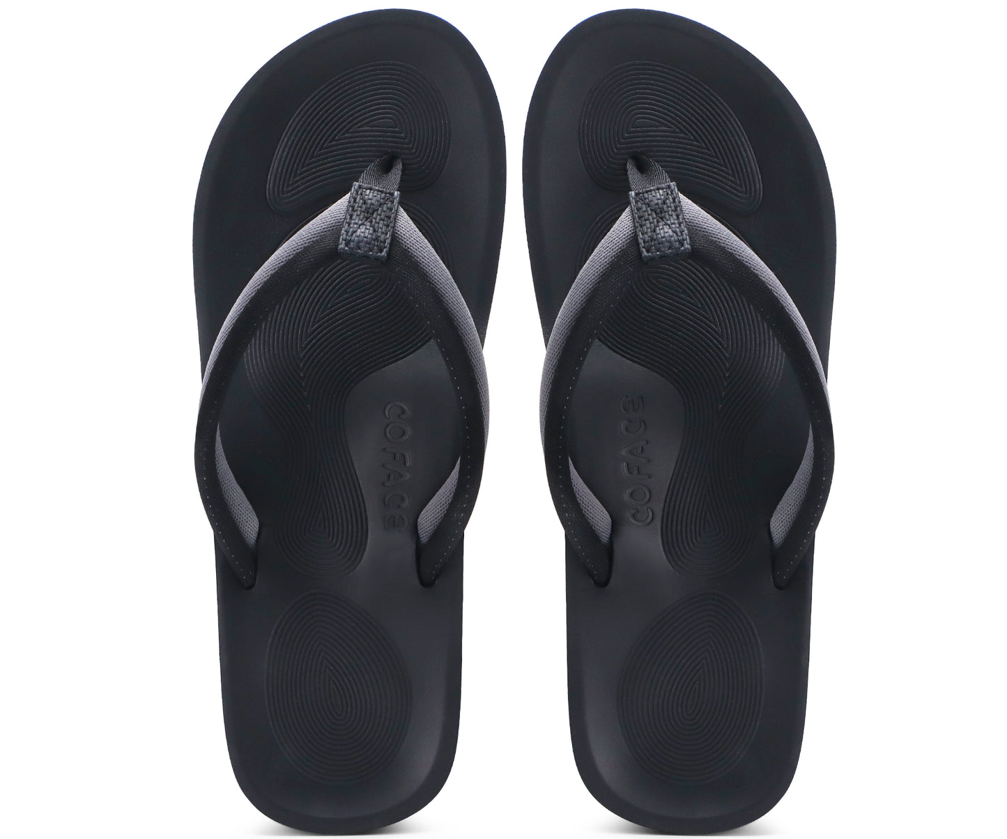 COFACE Flip Flops For Women with Arch Support Comfortable Yoga Mat Orthopedic Sandals Lightweight Womens Flip-Flop